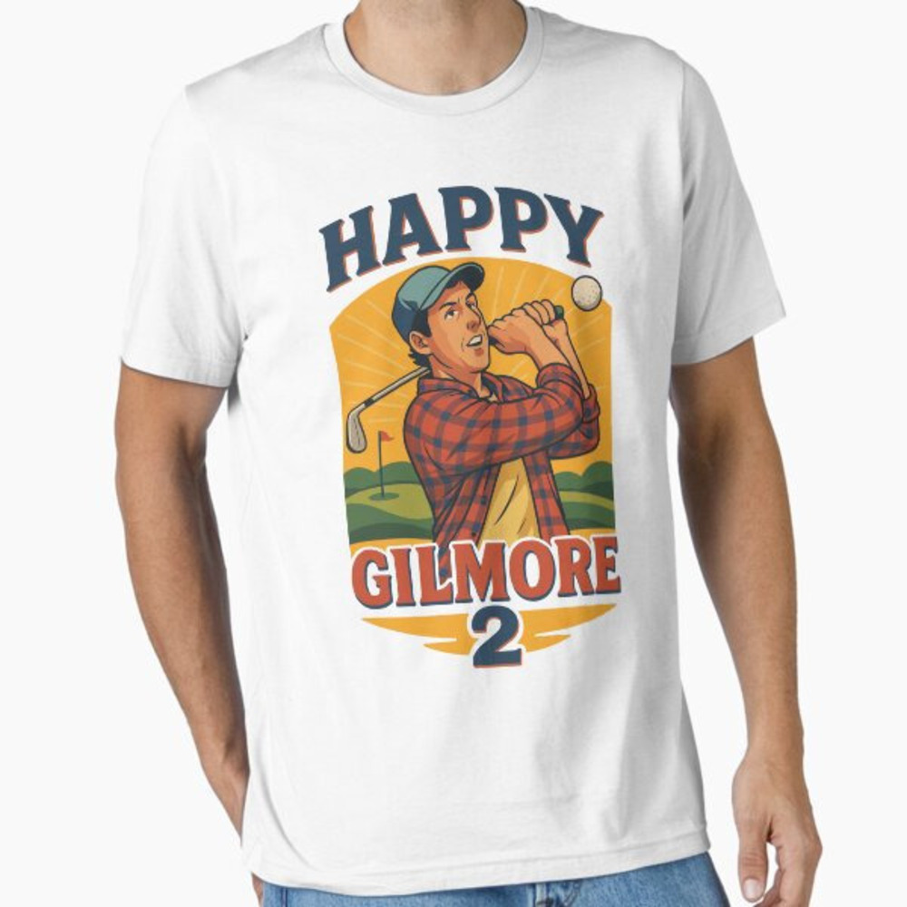 Happy Gilmore 2 White Tee